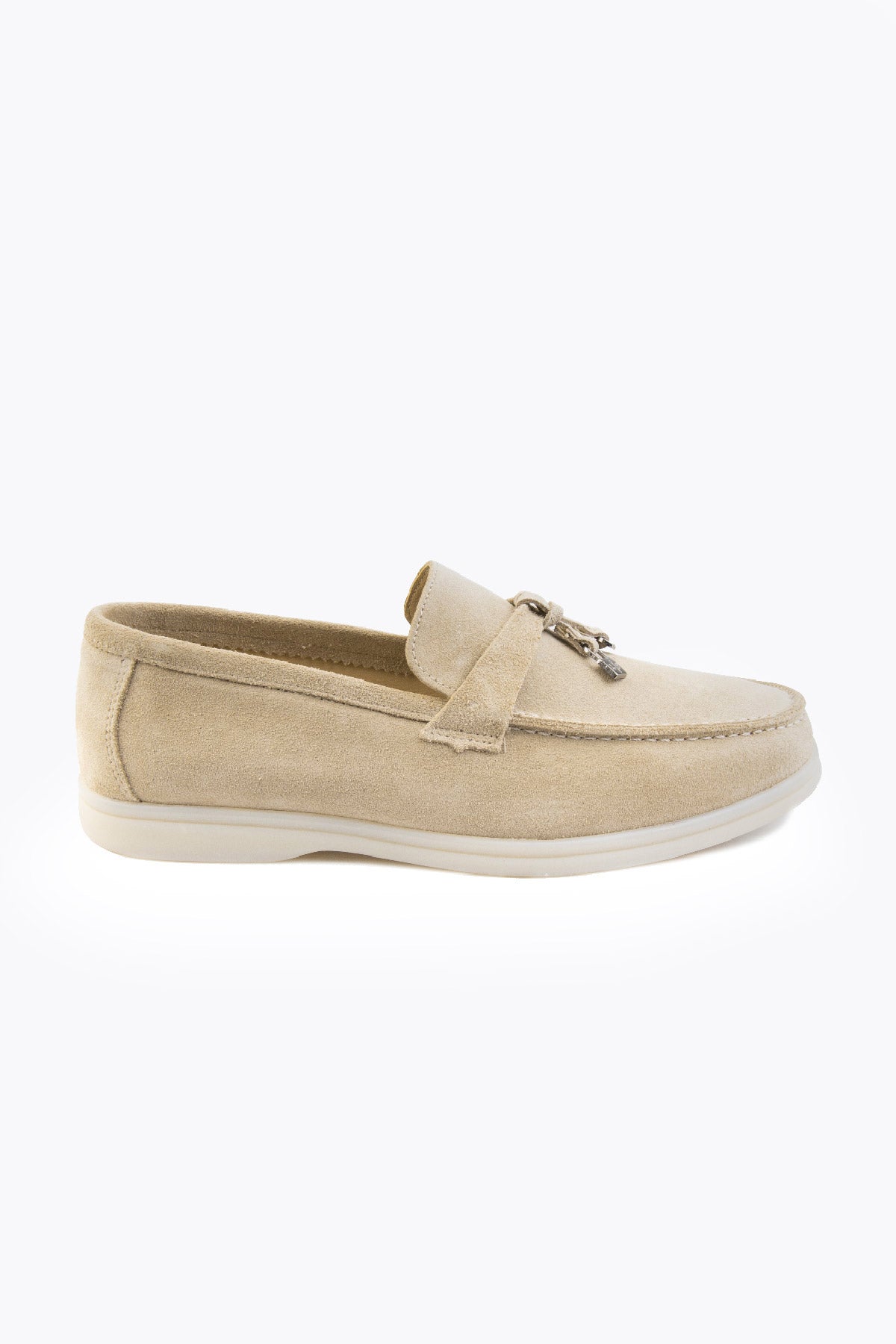 Pegia Roche Damen-Loafer aus echtem Wildleder