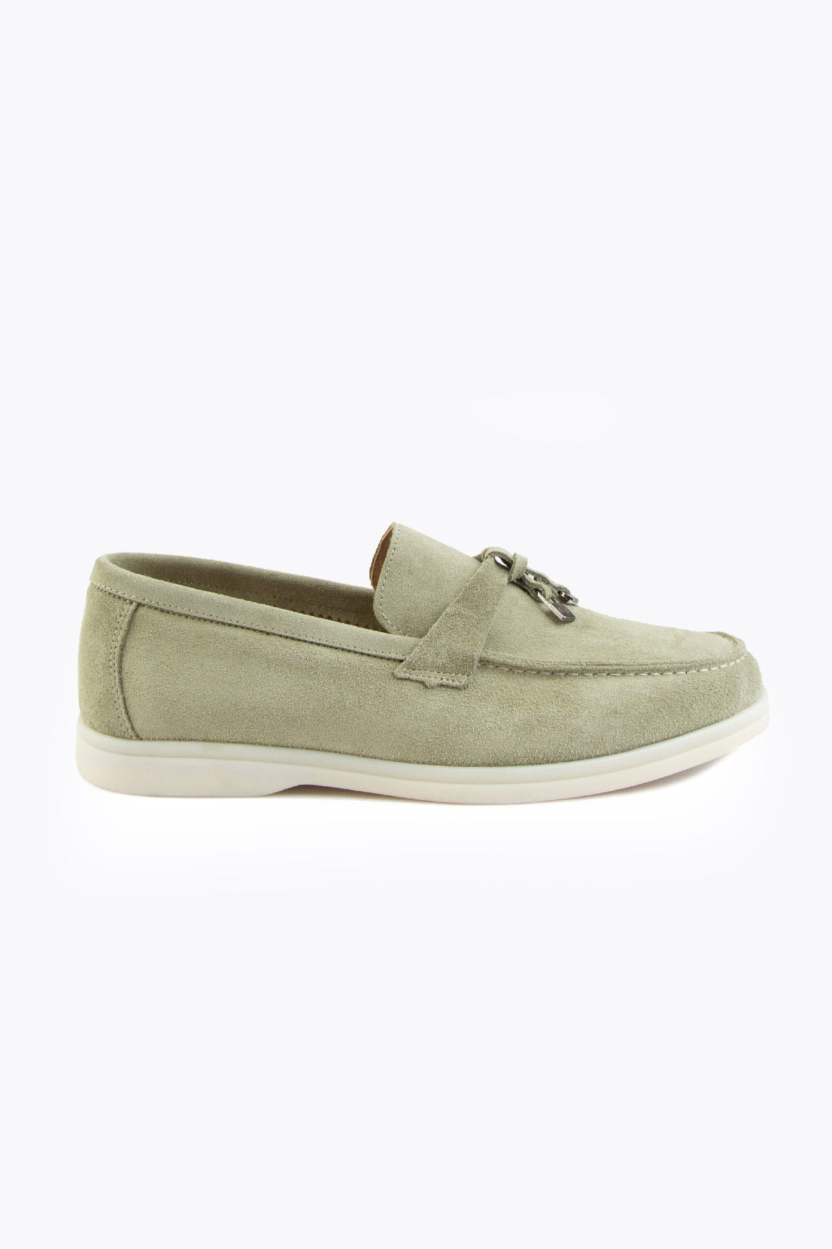 Pegia Roche Damen-Loafer aus echtem Wildleder