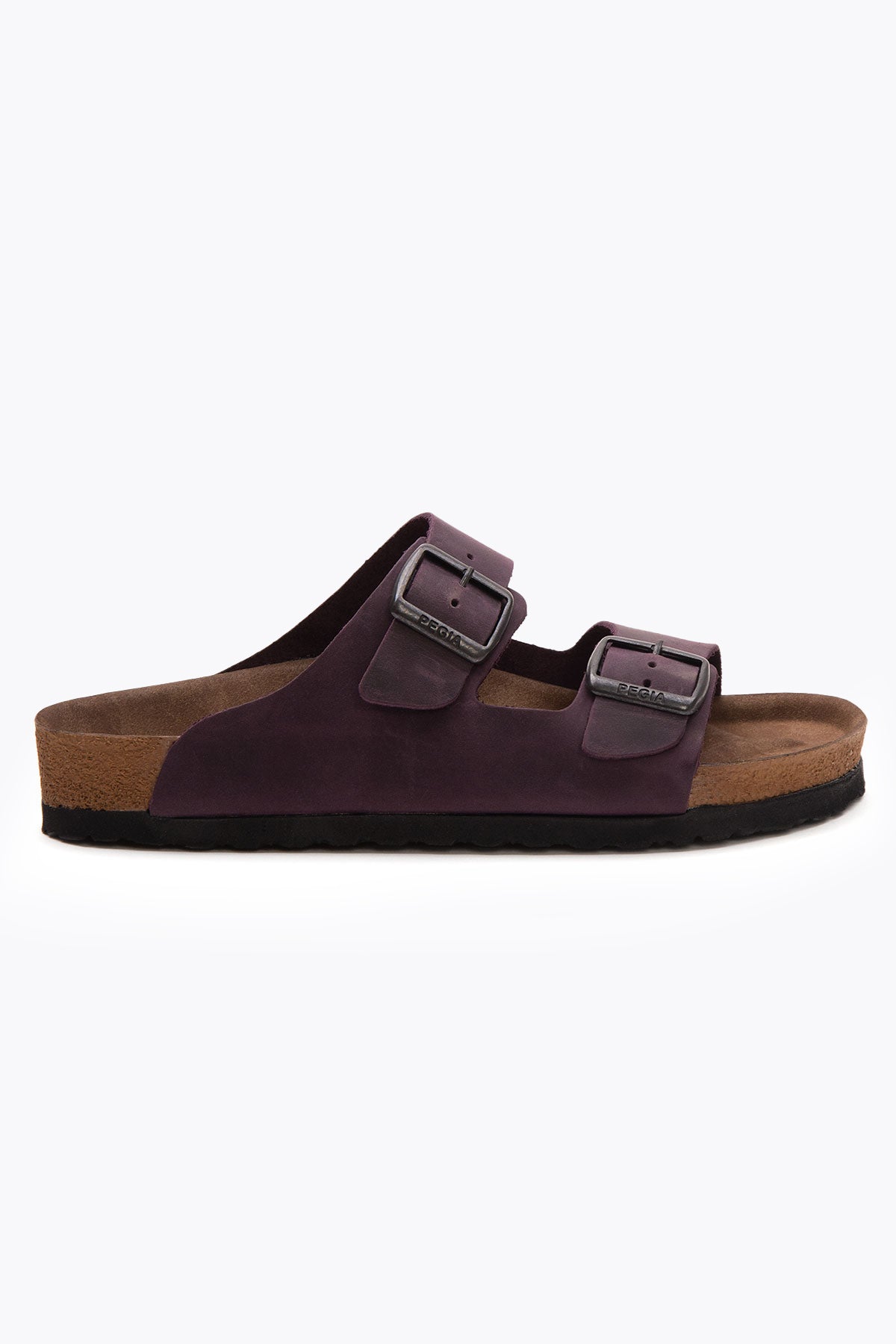 Pegia Santio Nubuck Unisex Buckle Slippers