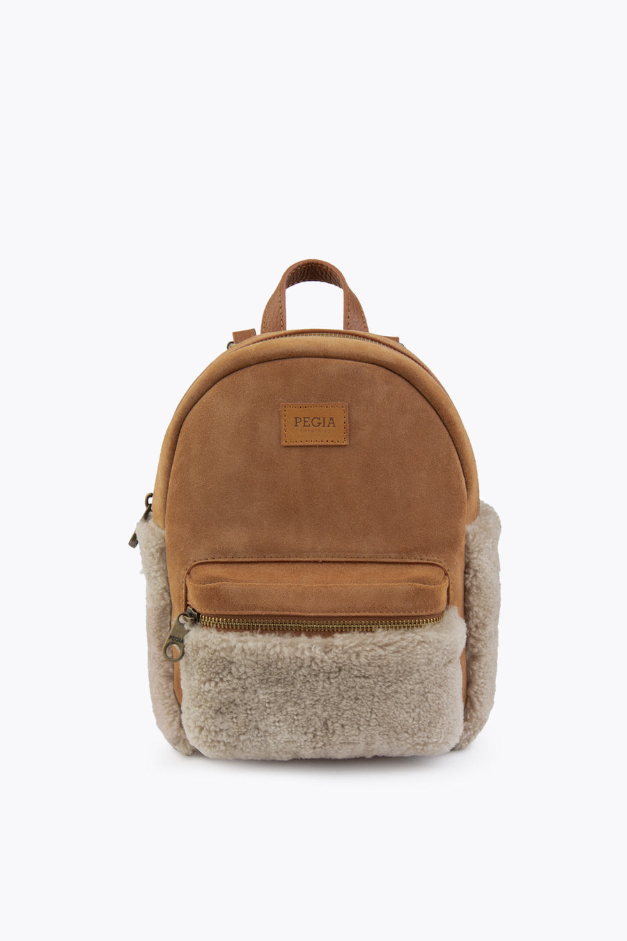 Pegia Moso Shearling Mini Backpack - Pegia