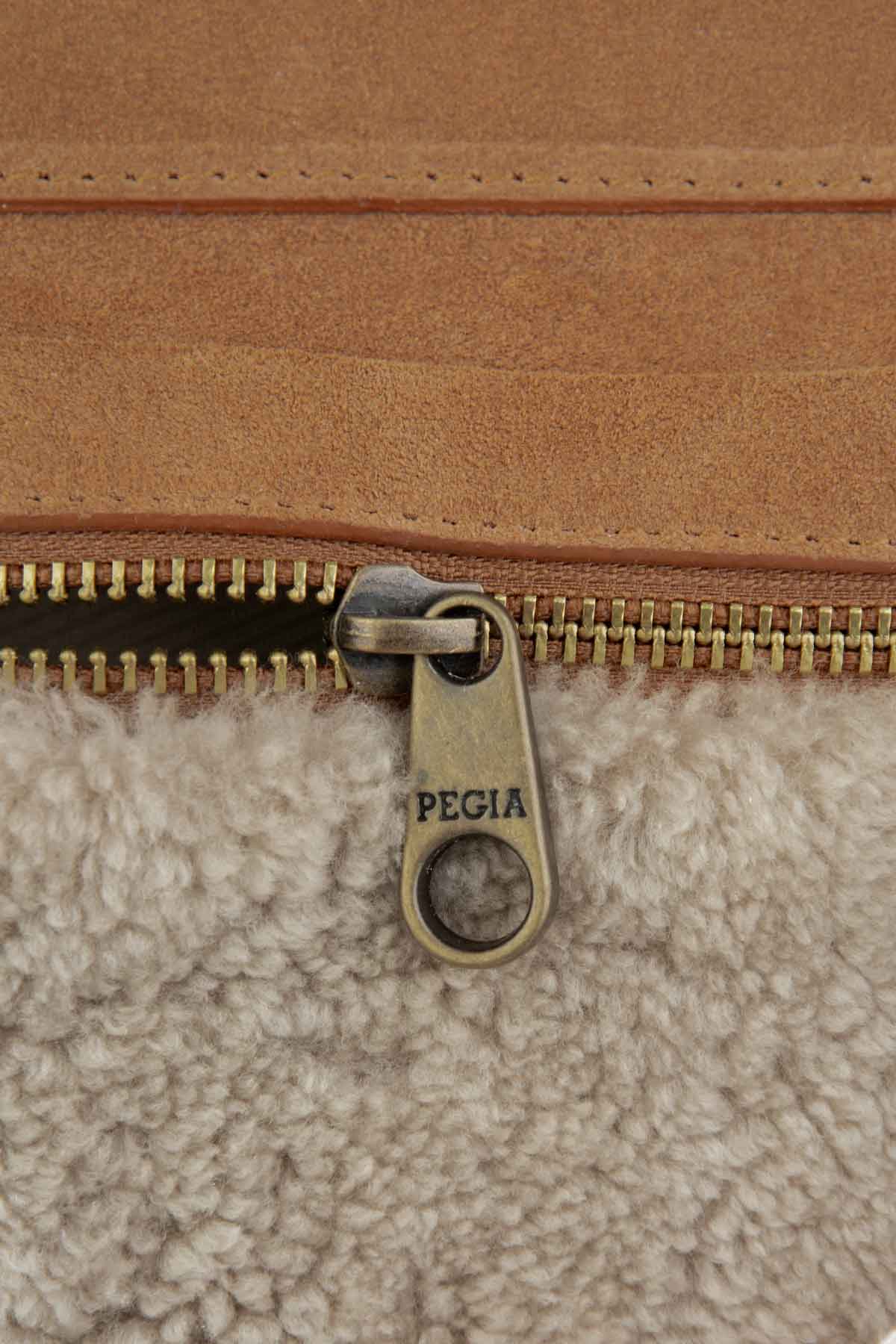Pegia Moso Shearling Mini Backpack - Pegia