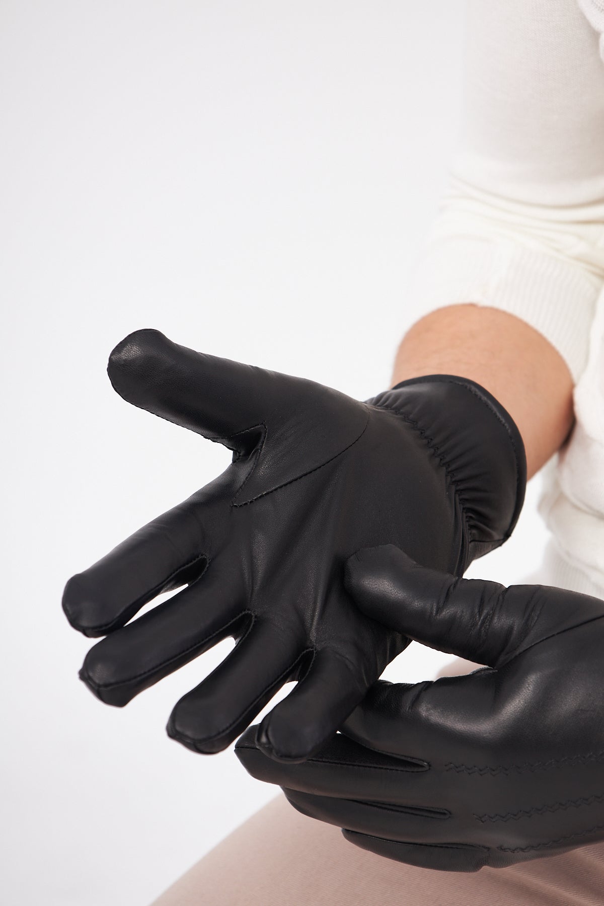 Gants unisexes en peau de mouton Pegia Vena