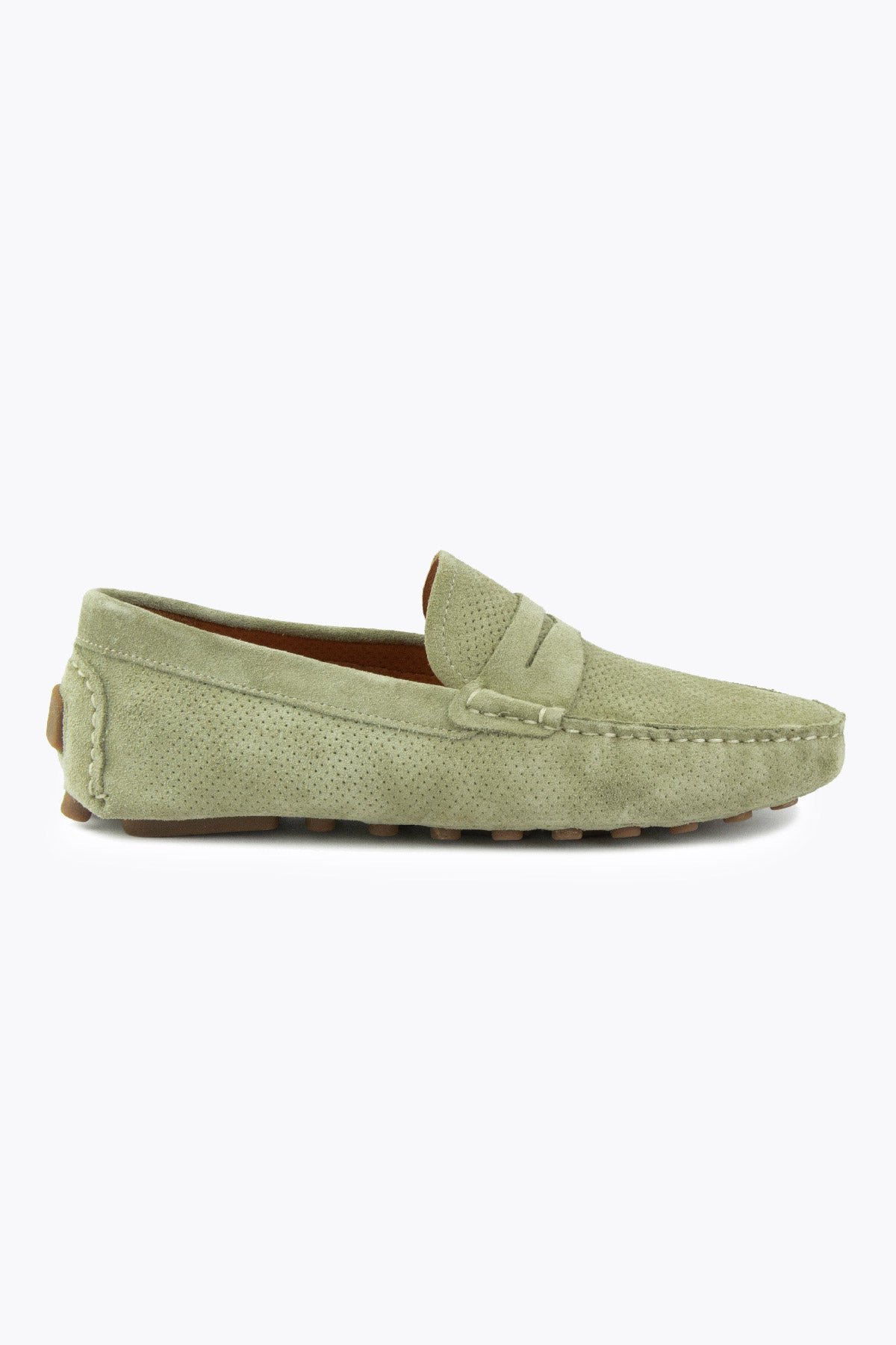 Pegia Alvor Chaussures Mocassins En Daim Véritable Pour Hommes