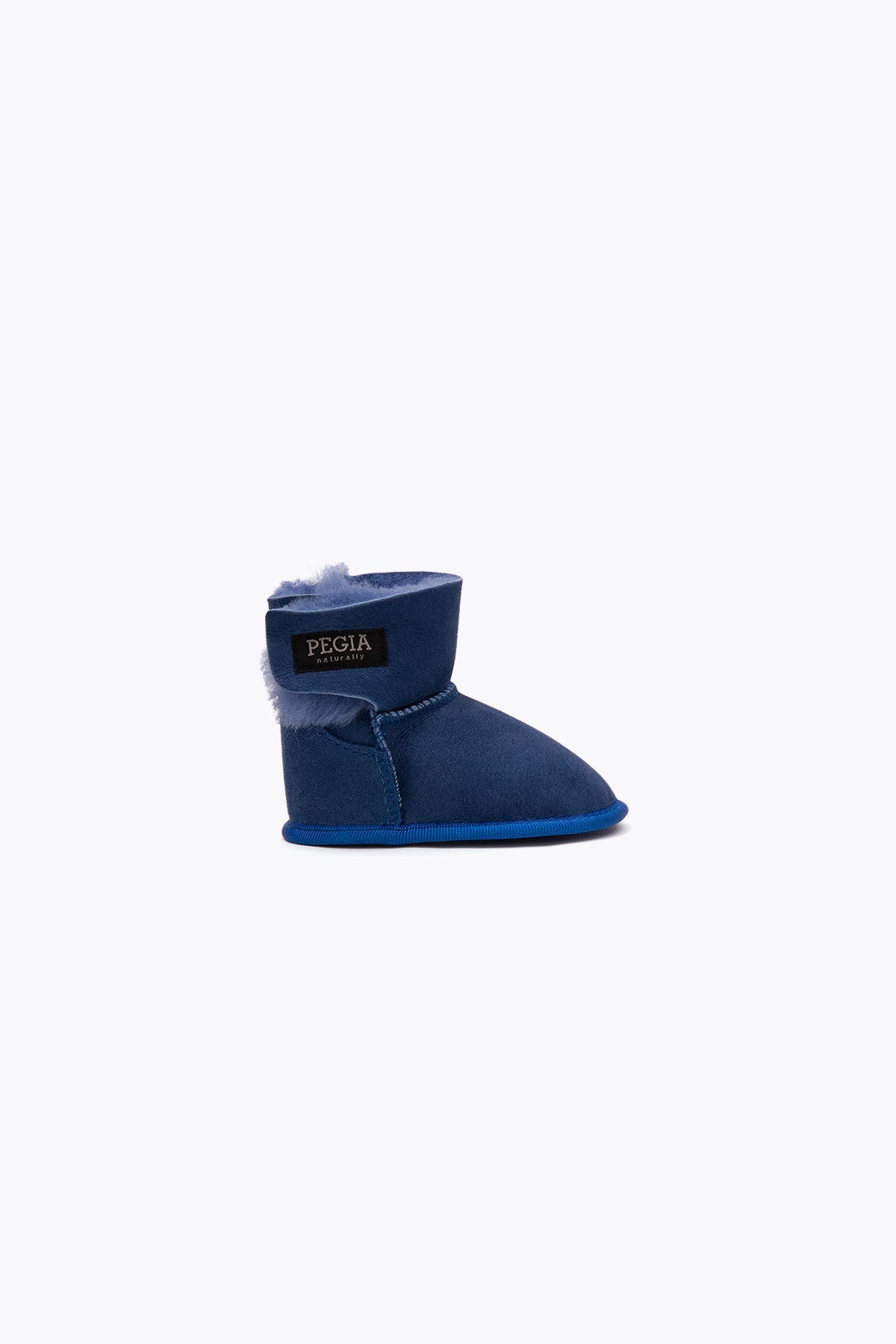 Pegia Lian Shearling Baby Velcro Booties - Pegia