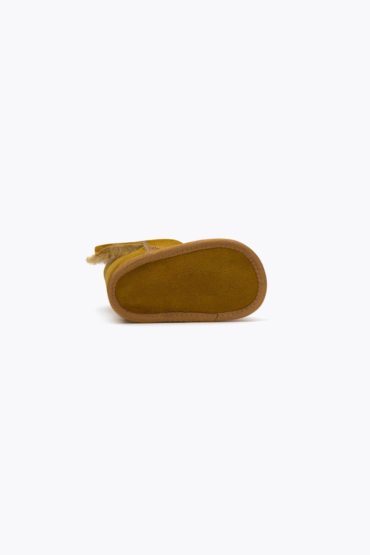Pegia Lian Shearling Baby Velcro Booties - Pegia